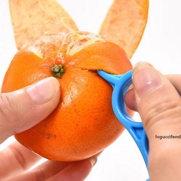 

1000pcs mouse shape lemons orange opener peeler remover slicer cutter quickly stripping dhl shipping kitchen tool fruit zester 7.5*2.5cm