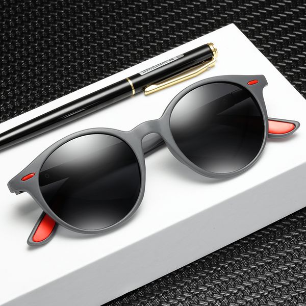 

polarized sunglasses round vintage sun glasses sunglases polaroid sunglasses retro feminino for women men, White;black