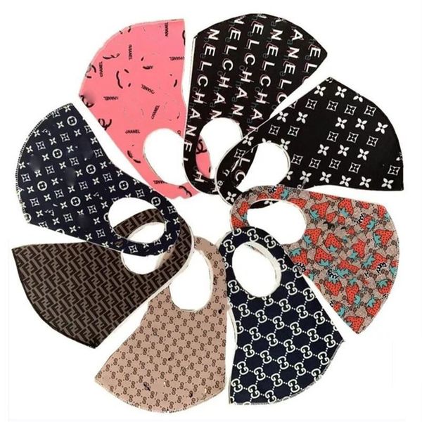 

dhl spring summer designer face mask washable breathable facemask luxury sunproof dustproof sports mouth cover masks for men women e4301, Blue