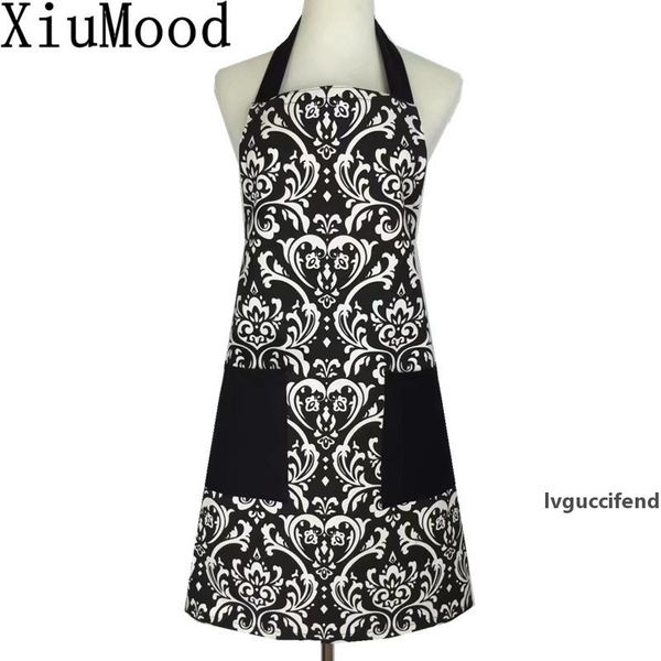 

xiumood home kitchen cooking baking clean antifouling coon canvas printing men s aprons chefs overalls made in china