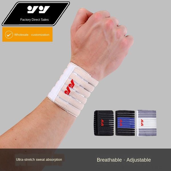 

sports sprained bandage adjustable pressure sports wristband wrist strap wrist strap sprained bandage adjustable pressure wristband, Black;red