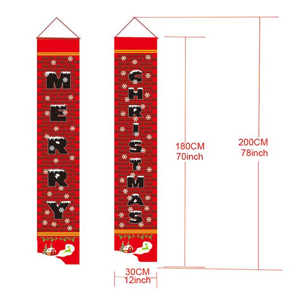 

christmas curtain 200*30cm ,100% oxford