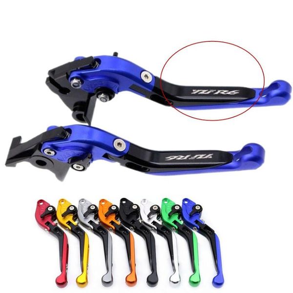 

для yzf r6 1999-2004 2000 2001 2002 2003 мотоцикл выдвижная складная тормозной рычаг сцепления