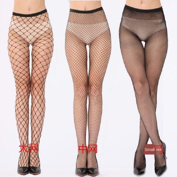 

hooked silk stockings charming temptation net socks fishing stockings pantyhose net eye pantyhose no. 48, Black;white