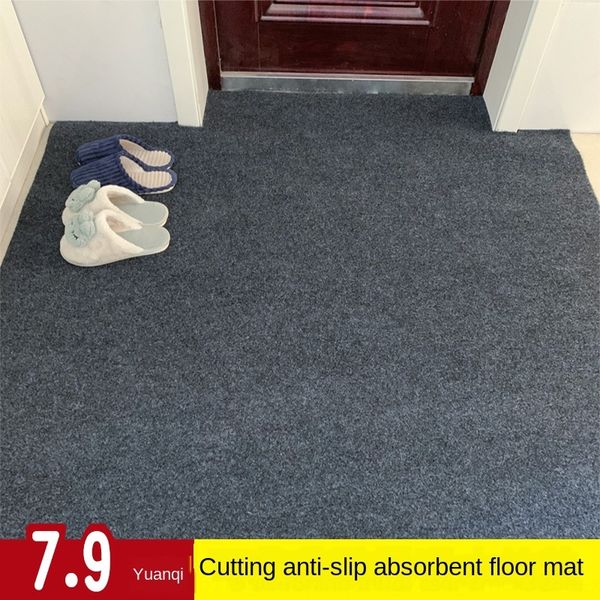 

in carpet floor floor mat can be cut inside the waterproof mud scraping household out wash-carpet door mat outside the door