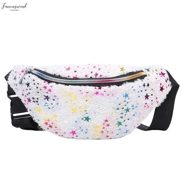 

plush fanny chest pack casual waist zipper pouch autumn winter women shoulder crossbody bag fashion belt purse