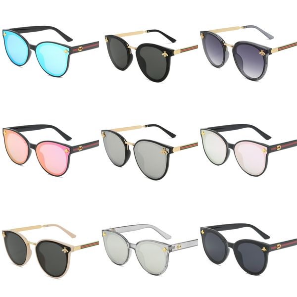 

fashion polygon trimmed sunglasses woman retro travel beach metal rimless eyeglasses lady driving sports eyewear lj-tta1134#592, White;black