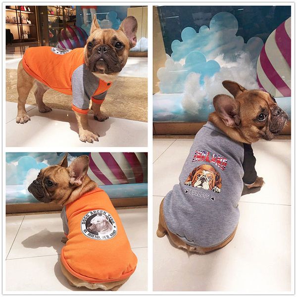 

pug bulldog fighting clothes starling keji small and medium dog pet clothes autumn and winter dog sweater