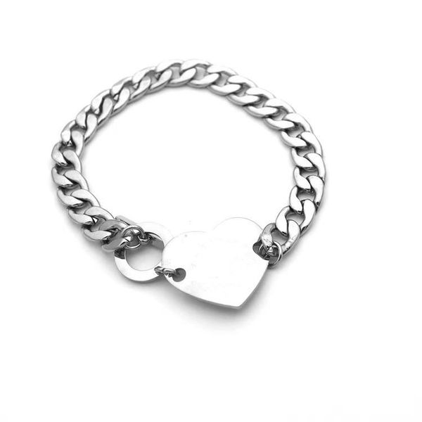 

fashion designer bracelets silver rose gold chain bracelet love bracelet men and women designer charms for bracelets, Black
