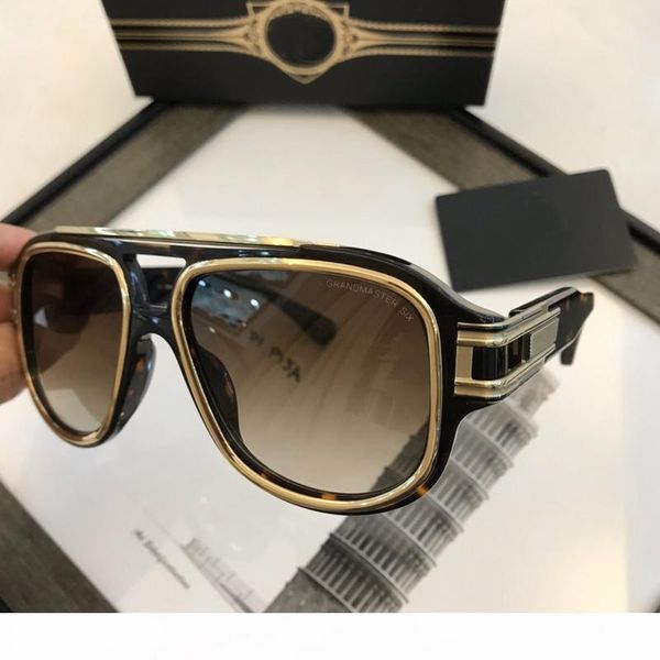 

2020 fashion retro sunglasses design fashion classic grandmaster style retro gradient lens sunglasses men vintage sun glasses oculos, White;black