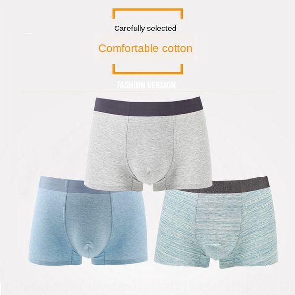 

new cotton men's boxer under underpants seamless underwear men's boxer pants comfortable breathable seamless boxed underwear, Black;white