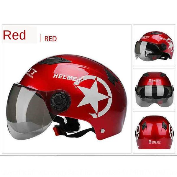 

d0nyf gub motorcycle and motorcycle electric vehicle electric vehicle anti-wear windproof men's and women's summer half helmet saf