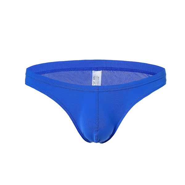 

underpants mens silk underwear briefs men low rise u convex pouch brief stretch breathable, Black;white
