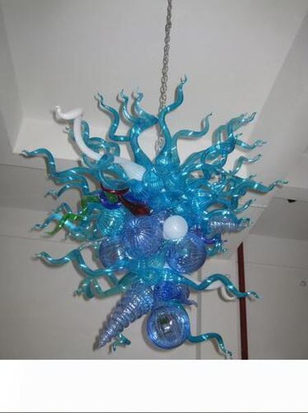 

110v 120v led bulbs retro blue colored artistic hanging cute modern moroccan chandelier crystal