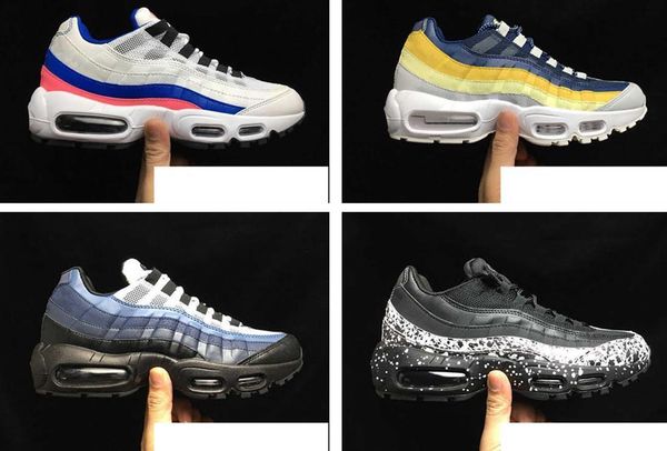 

designer mercurial 95 tn mens designer casual shoes 2020 new cushion trainers chaussures 95 zapatos outdoor hiking shoes us 7-11, Black