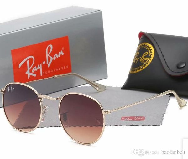 

дизайнер миллионер солнцезащитные очки для мужчин, женщин полного кадра vintage солнцезащитных очки унисекса блестящей gold pilot продажа ве, Black