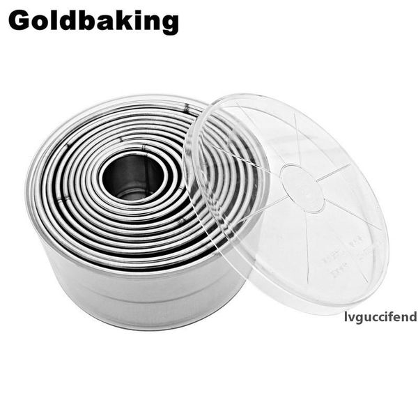 

stainless steel round smooth buscuit mould cookie cutters t200523