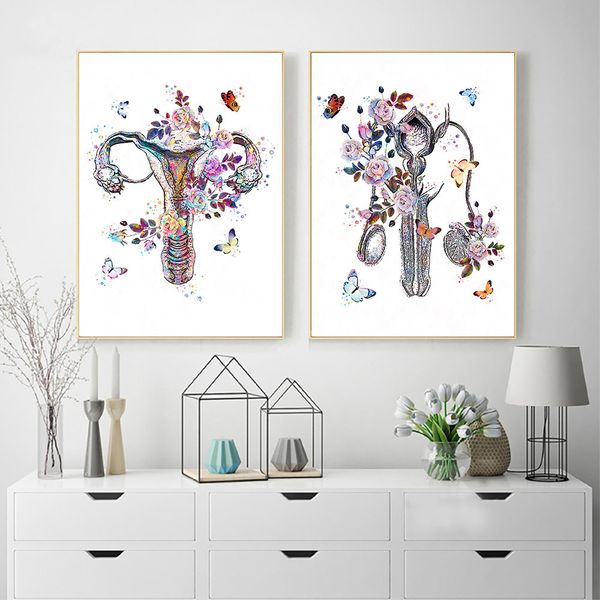 

человек анатомия wall art painting анатомия стендовые анатомические органы холст печати медицина плакат стена рисунок clinic офисным интерье