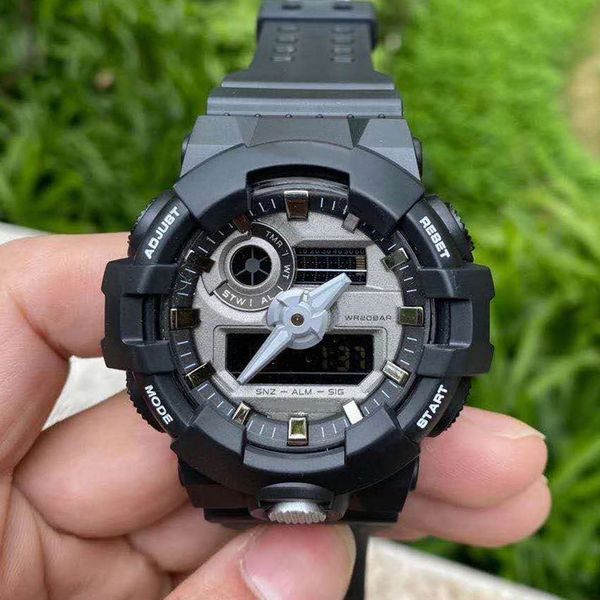 

all function work g style men sport watch luxury 2020 male shock resistant led digital outdoor watch chronograph gift wristwatches, Slivery;brown