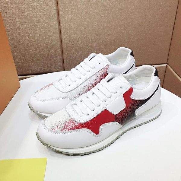 

run away sneaker mens shoes autumn and winter comfortable shoes low lace -up style men shoes chunky sneakers scarpe da uomo, Black