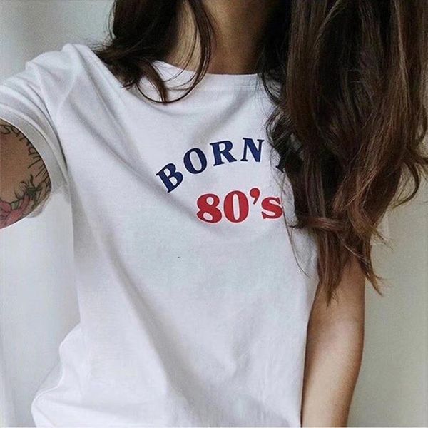 

100% cotton 2020 summer t shirt women white tshirt harajuku letter print 90s t shirt kpop korean tee vintage shirts