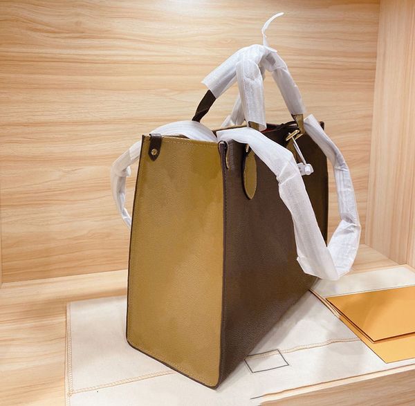 

onthego handbag crossbody m45321 printing fashion women contracted discoloration of cortical fashion single shoulder bag classic style