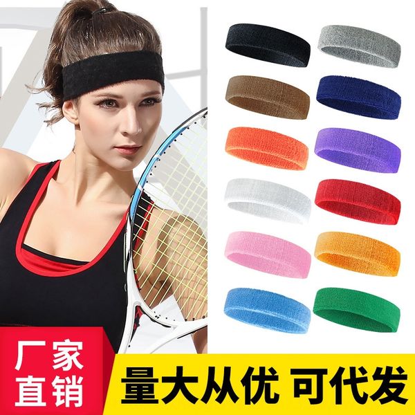 

ruaxs спорт заставки дышащего dancesweat-поглощающая пот-направляющее ремень верхом работает фитнес-тренд пота освободив спорт оголовье дыха, Yellow;black