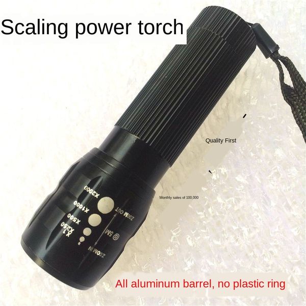 

водонепроницаемый led зум телескопический фокусировки внимания бликов водонепроницаемый led зум телескопический фокусировки внимания фонарик