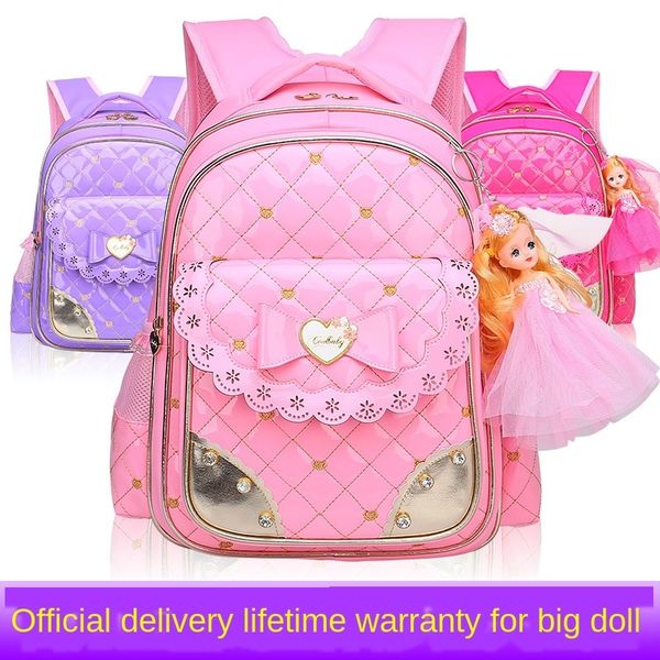 

duo mu duo new korean style schoolbag for pupils grade 1-3-6 children bag backpack backpack with lovely waterproof ridge