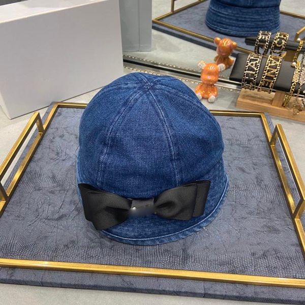 

Denim bow fisherman hat designer scarf bucket hat hats baseball cap cap women designer scarves silk designer head scarf 2020 new