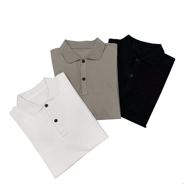 

mens t shirt 2020 fashion simple badges polos short sleeves t shirts men and women casual hip hop tee, White;black
