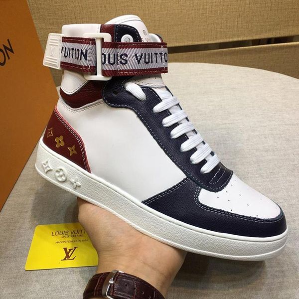 

designer men shoes fashion leather casual luxury sports footwears breathable design scarpe da uomo mens shoes sneakers fashion type sale