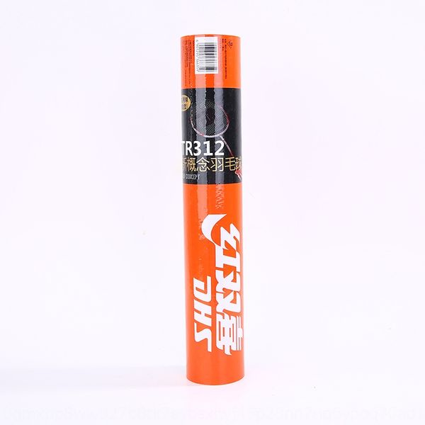 

rvylp red shuangxi tr312 duck feather badmintonwool badmintoncomposite cork head three-stage training red shuangxi tr312 duck feather badmin