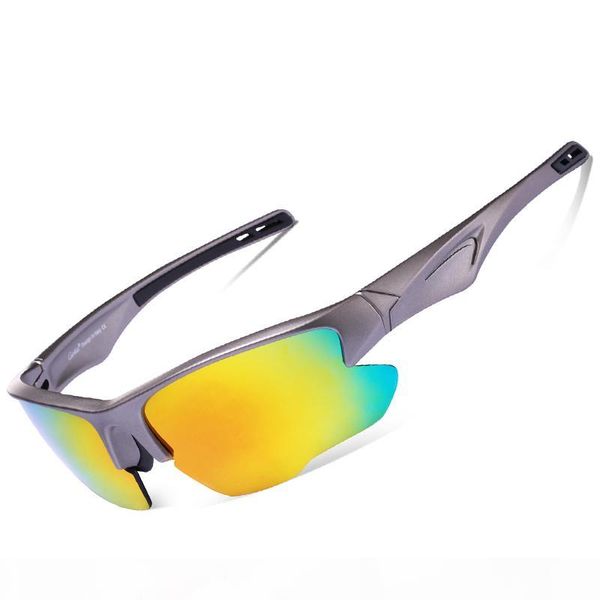 

carfia 046 polarized sunglasses road running sunglasses tr90 sun glasses sports glasses goggles oculos uv400 64mm with box, White;black