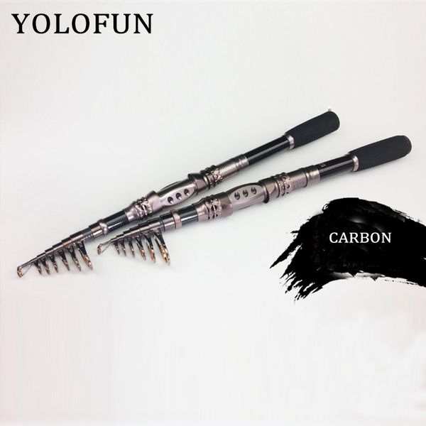 

telescopic carbon spinning 1.8m 2.1m 2.4m 2.7m 3.0m 3.3m fishing rod reel m power great camping lure and bait fishing