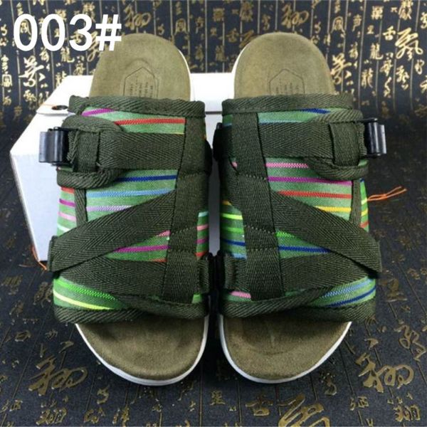 

2019 new visvim slippers men women lovers fashion luxury shoes slippers beach hip-hop street sandals outdoor slippers cs07, Black