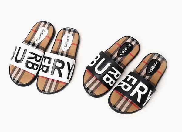 

20ss new boys'genuine leather slippers of korean version summer children' soft-soled slippers delivery, Black;grey