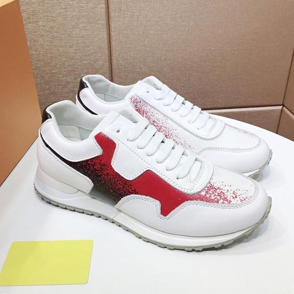 

fashion brands run away sneaker mens shoes breathable shoes casual lace -up sports men shoes fast delivery zapatillas hombre, Black