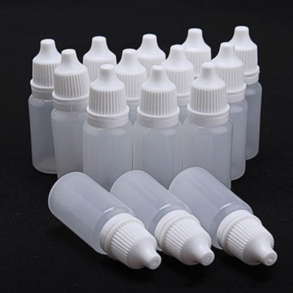 

100pcs eye drops plastic bottle ink bottle liquid eye dropper bottles refillable bottles drop ship