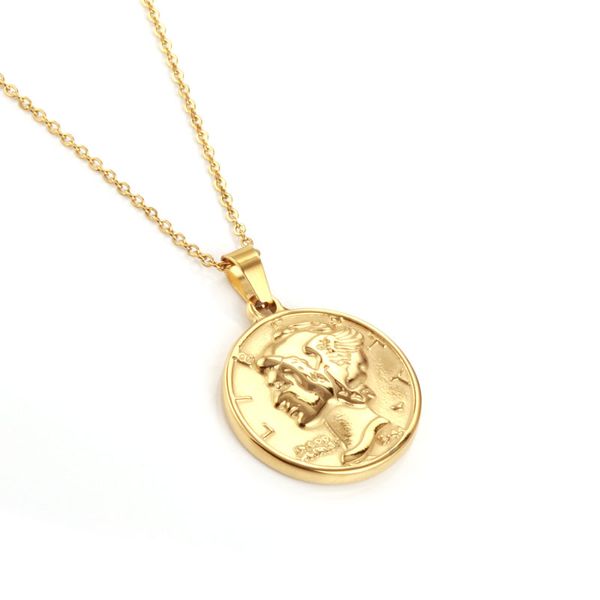 

stainless steel jewelry woman accessories charm necklace for women chain women necklace pendant choker 2020, Silver