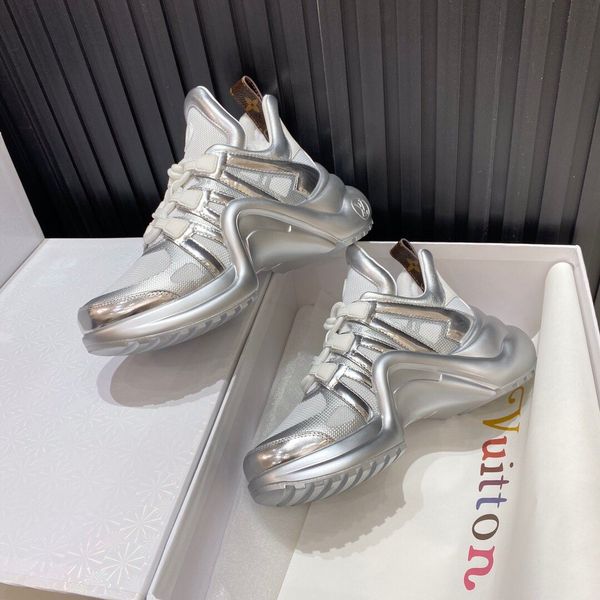 

2020 new qr couple archlight sneakers men's and women's casual shoes leather high-quality sneakers everyday casual shoes