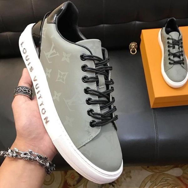 

casual shoes for men luxury platform sneakers footwears luxury chaussures pour hommes mens shoes fashion sneakers with box, Black
