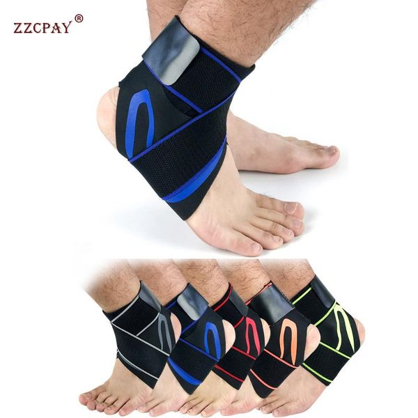 

ankle support 1pcs professional bracket compression sports protection to prevent joint tendon sleeve, Blue;black