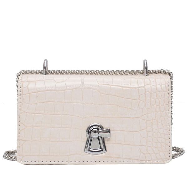 

crocodile pattern pu leather crossbody bag for women 2020 summer new fashion chain luxury mini shoulder handbags lady flap bags