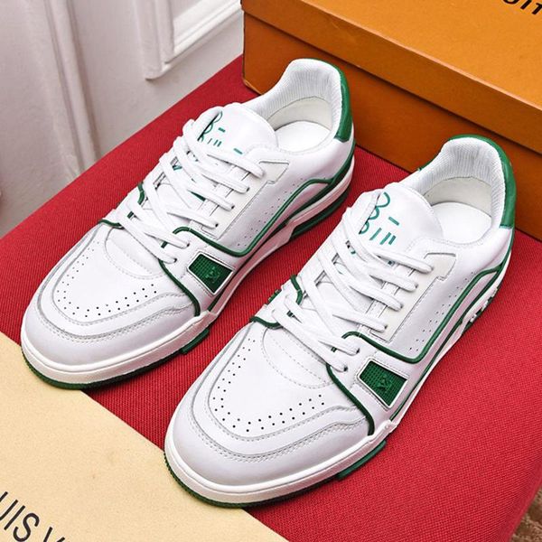 

new arrival 2020 mens shoes sports hiking shoes style autumn winter breathable casual leather flat shoes lace -up luxury fast delivery