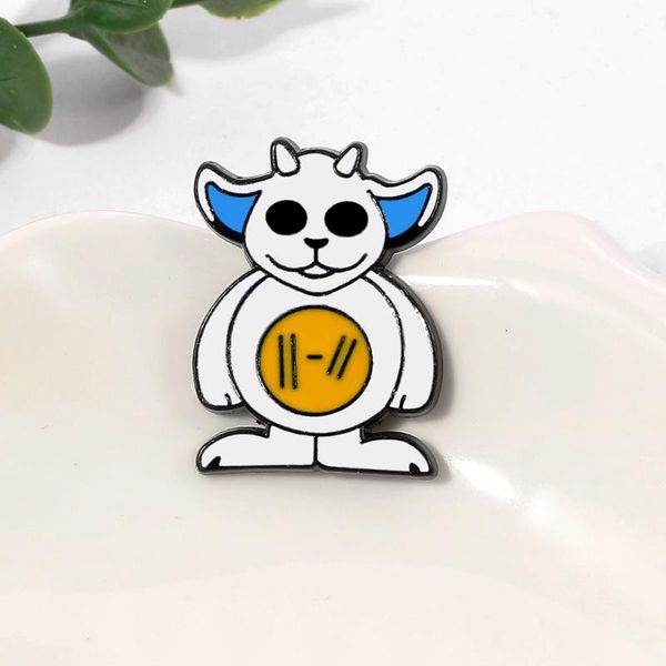 

ned enamel pin twenty one pilots hard brooch badges bag clothing accessories, Gray