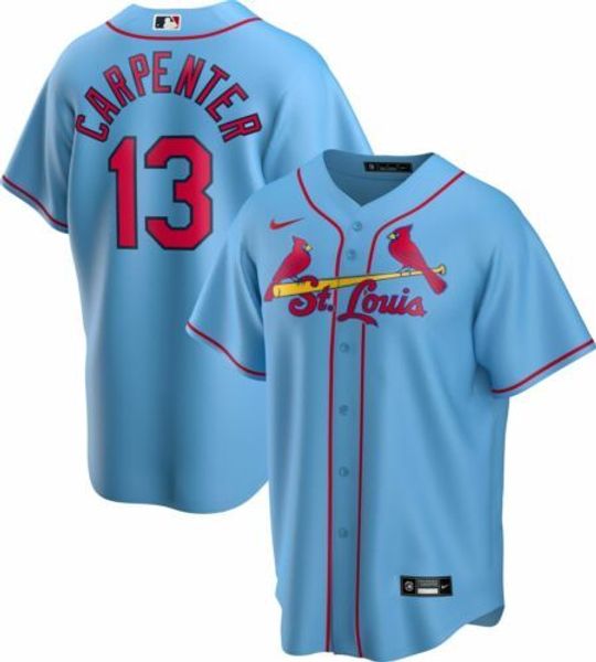 

matt carpenter men's all colors 2020 mens stitched xs-6xl baseball jerseys, Gray