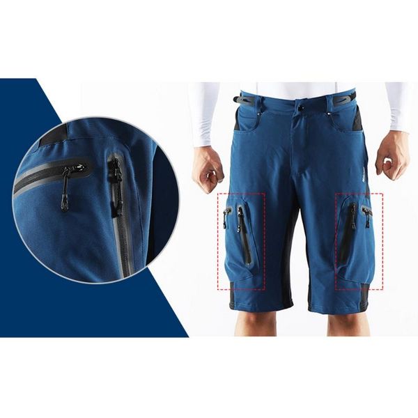 

outdoor men's cycling shorts breathable running hiking bike mountain climbing sports downhill loose shorts