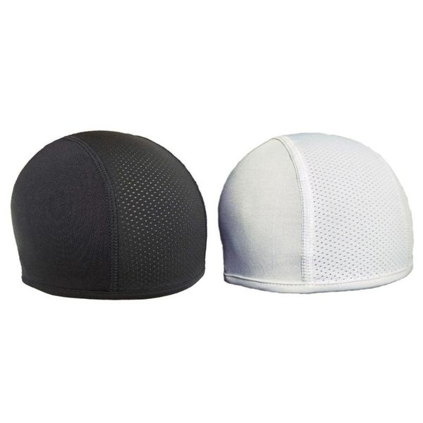 

cycling caps & masks warm cap winter riding skiing helmet lining breathable thermal liner hat soft sports solid color, Black