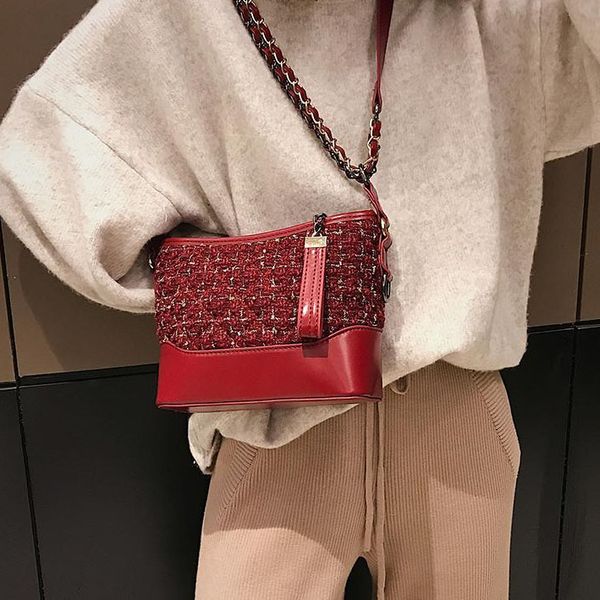 

womens designer double strap shoulder bag quilted cloth handbag ladies purse luxury gifts for her tote bags elegant